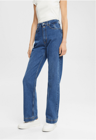 Jeans Recto Mujer Esprit