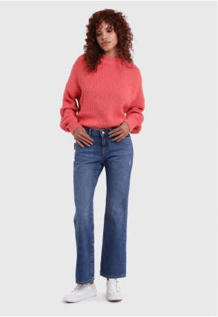 Jeans Acampanado Mujer Esprit