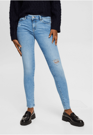 Jeans Skinny Mujer Esprit